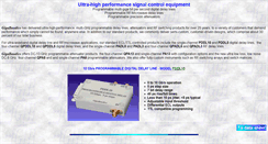 Desktop Screenshot of gigabaudics.com